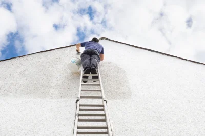 Peinture extérieure à Mecquignies — façades et ravalement